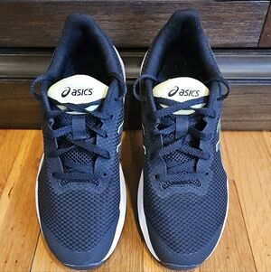 ASICS Kids Black Sneakers